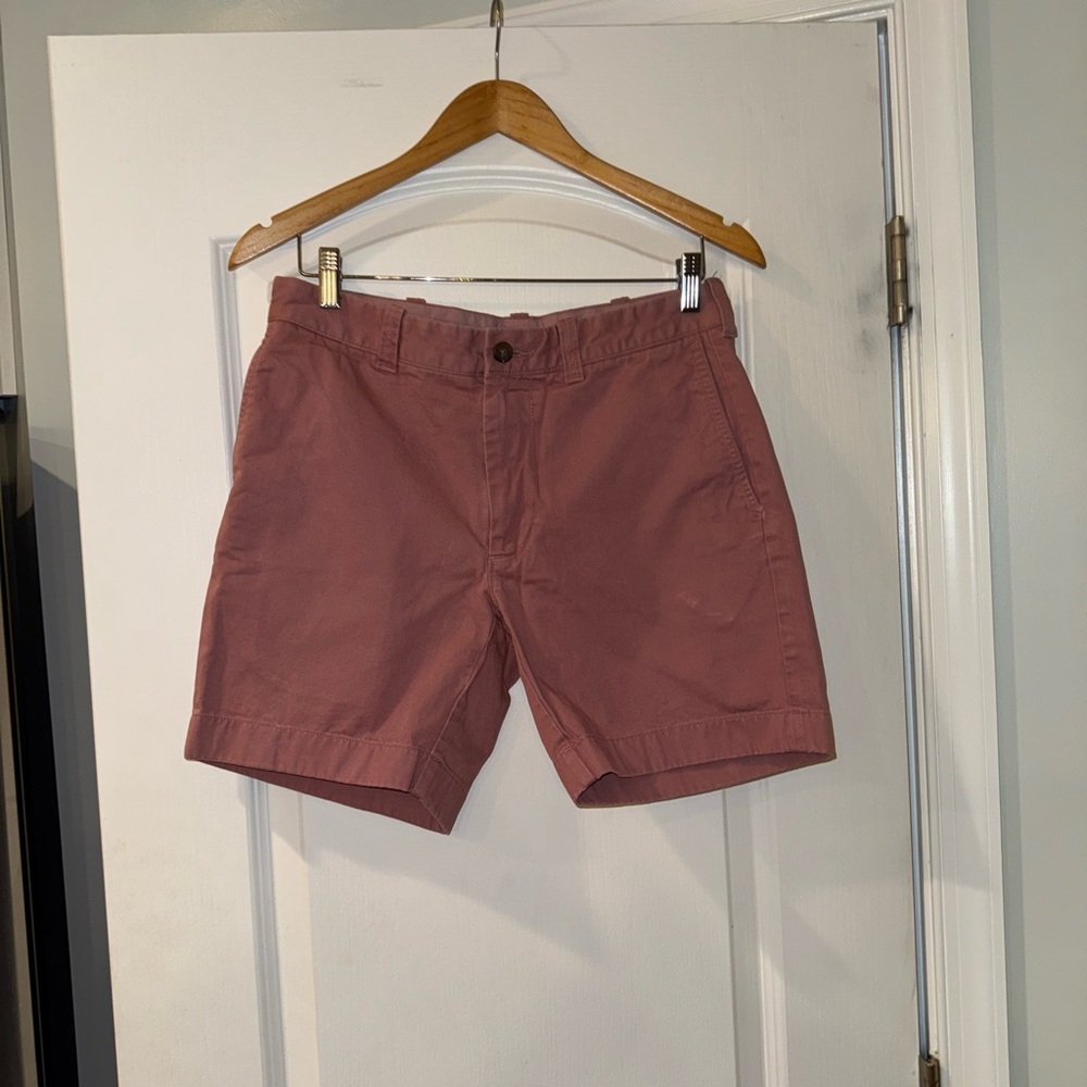 J. Crew Pink Flat Front Shorts for Casual Elegance